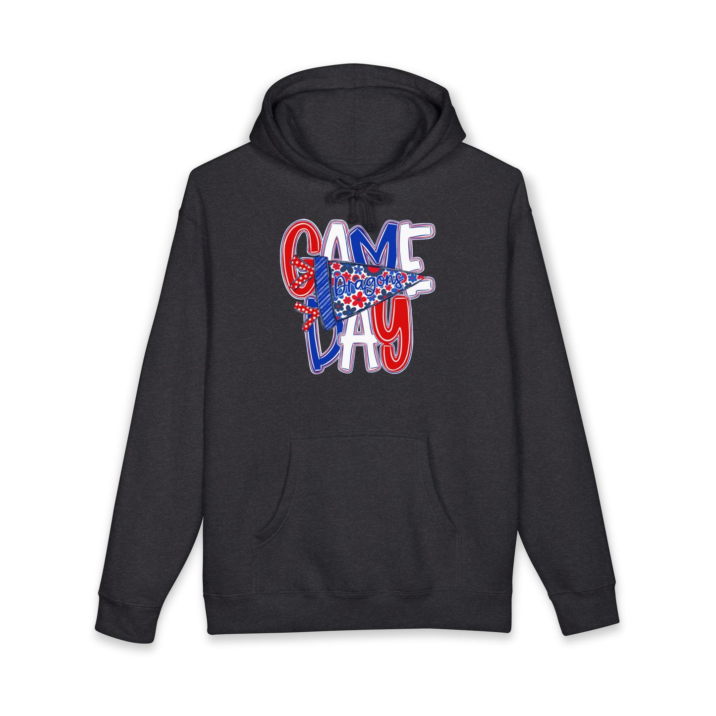 Game Day Dragons Hoodie (Independent Trading Co)