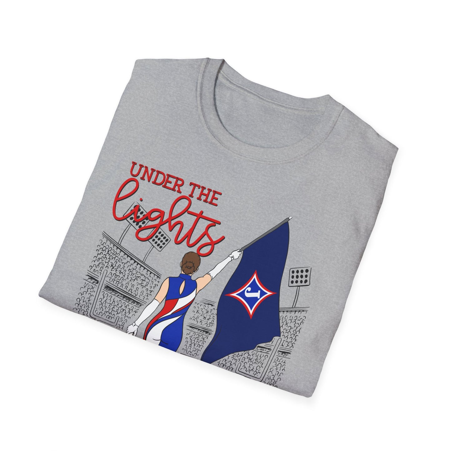 Under The Lights Color Guard Short Sleeve Tee (Gildan)