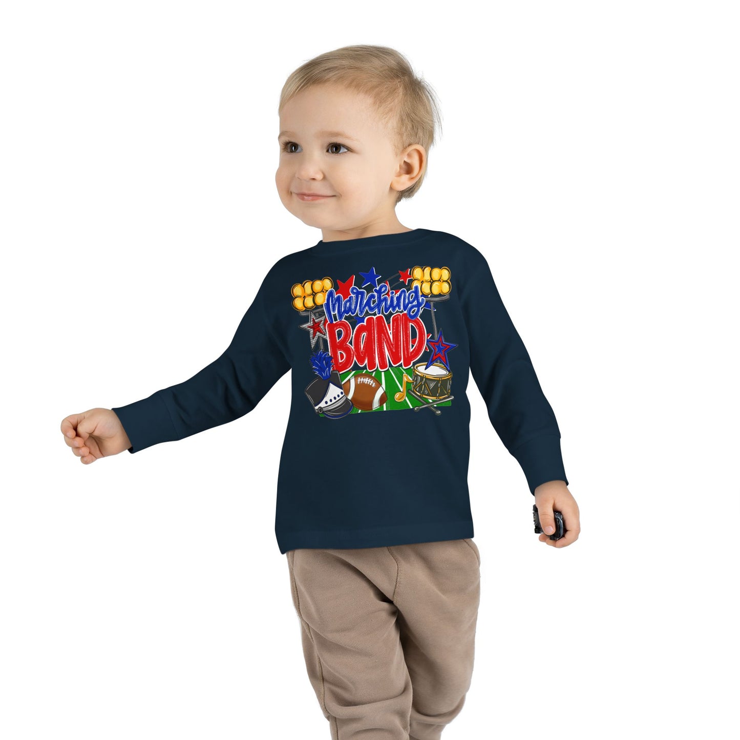 Marching Band Toddler Long Sleeve Tee