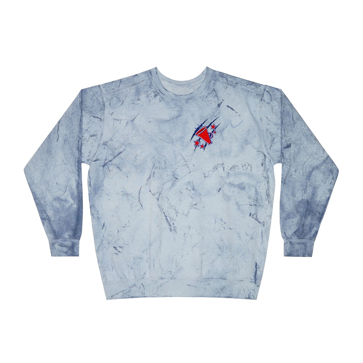 You're GonnaHear Me Roar Cheer Tie Dye Sweatshirt