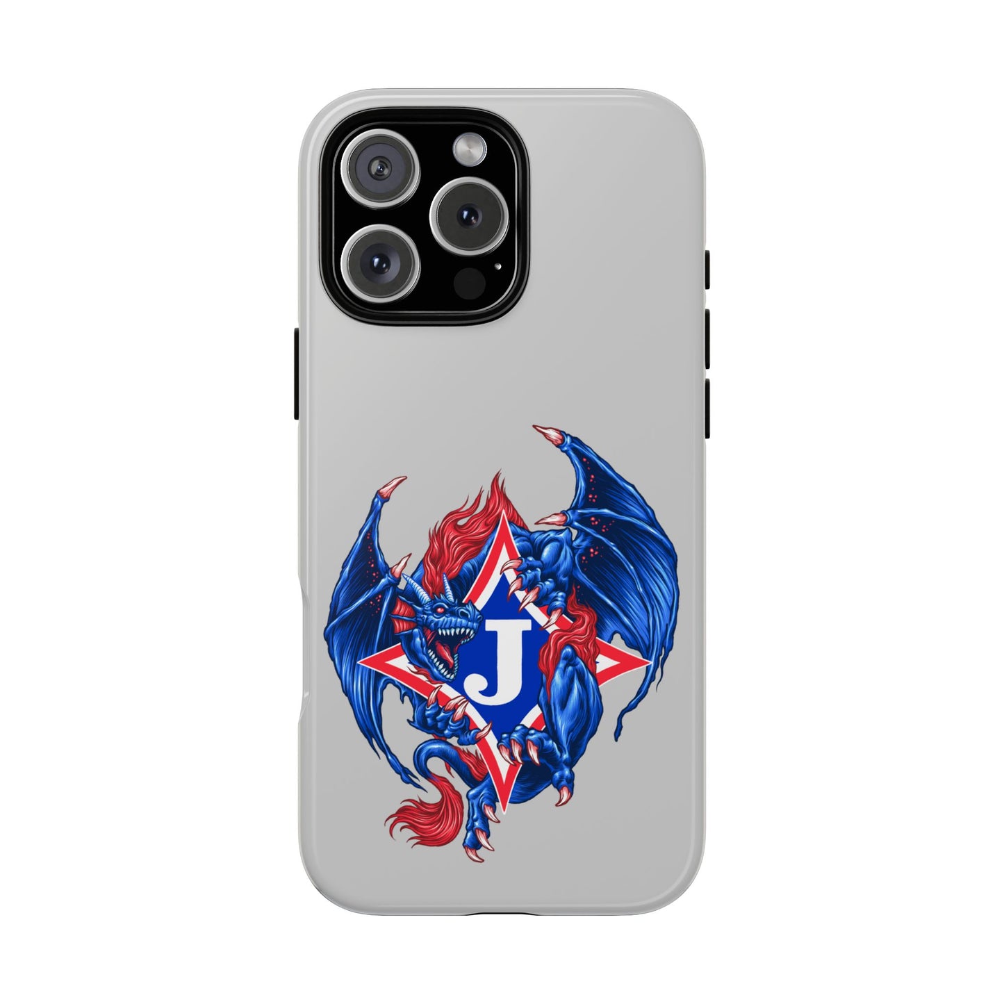 Exclusive Dragon J Personalized Tough Phone Case (Add Your Name)