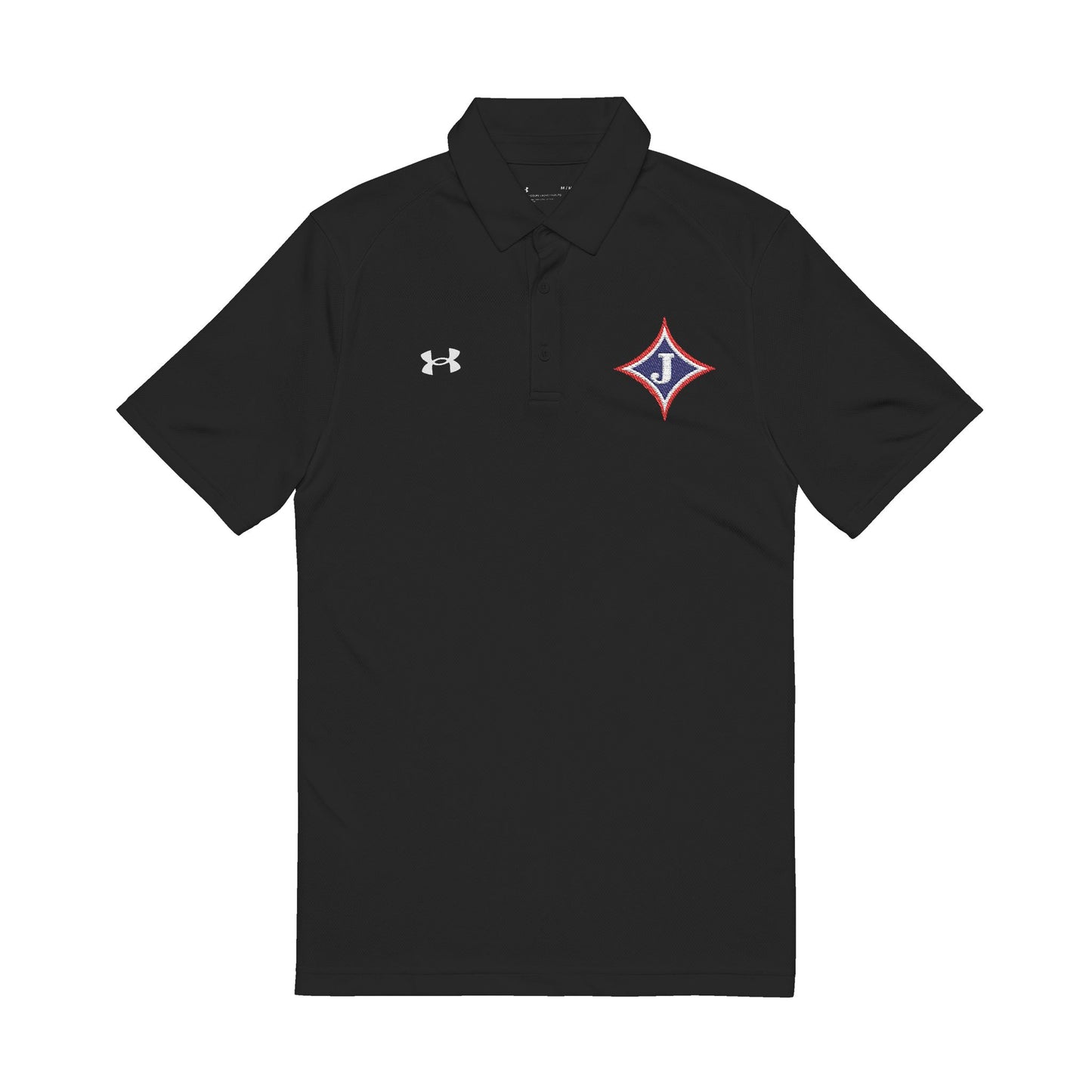 Jefferson J Diamond Embroidered Logo UnderArmor Polo Shirt