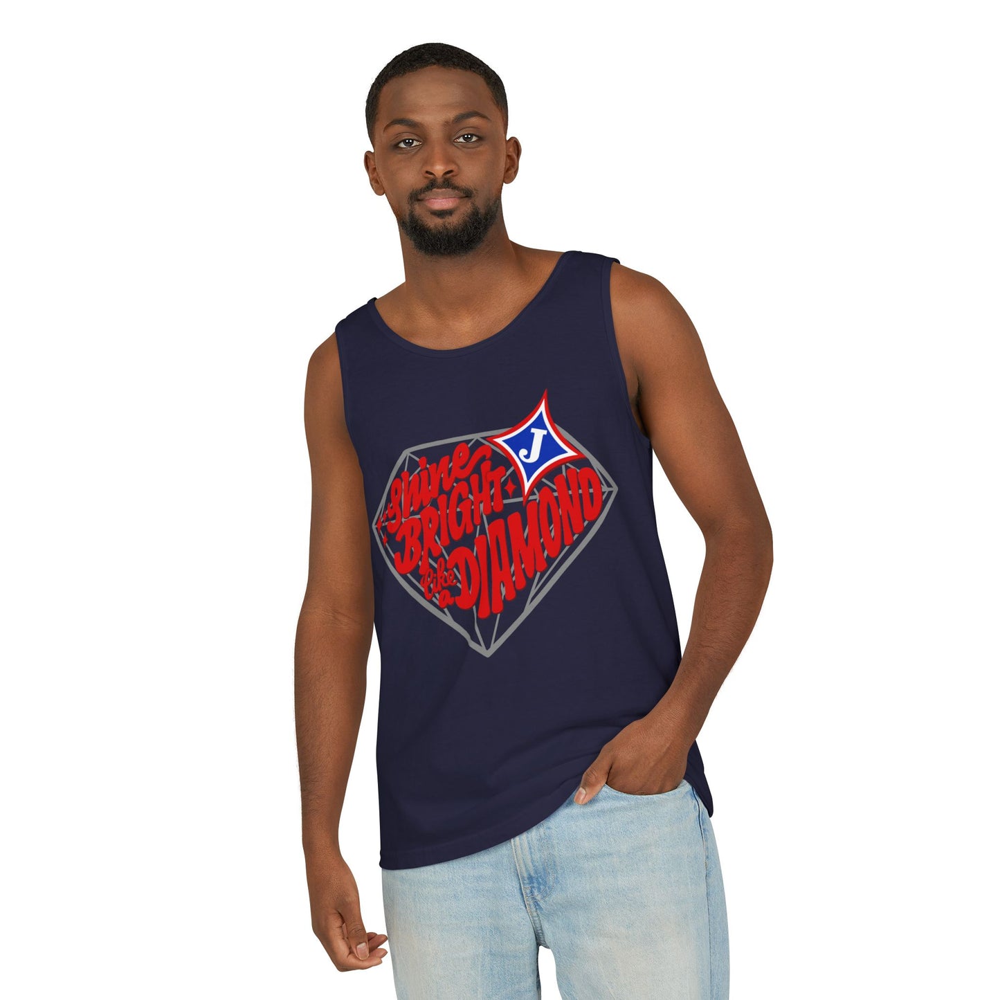 Shine Bright Like A Diamond UnisexTank Top (Comfort Colors)