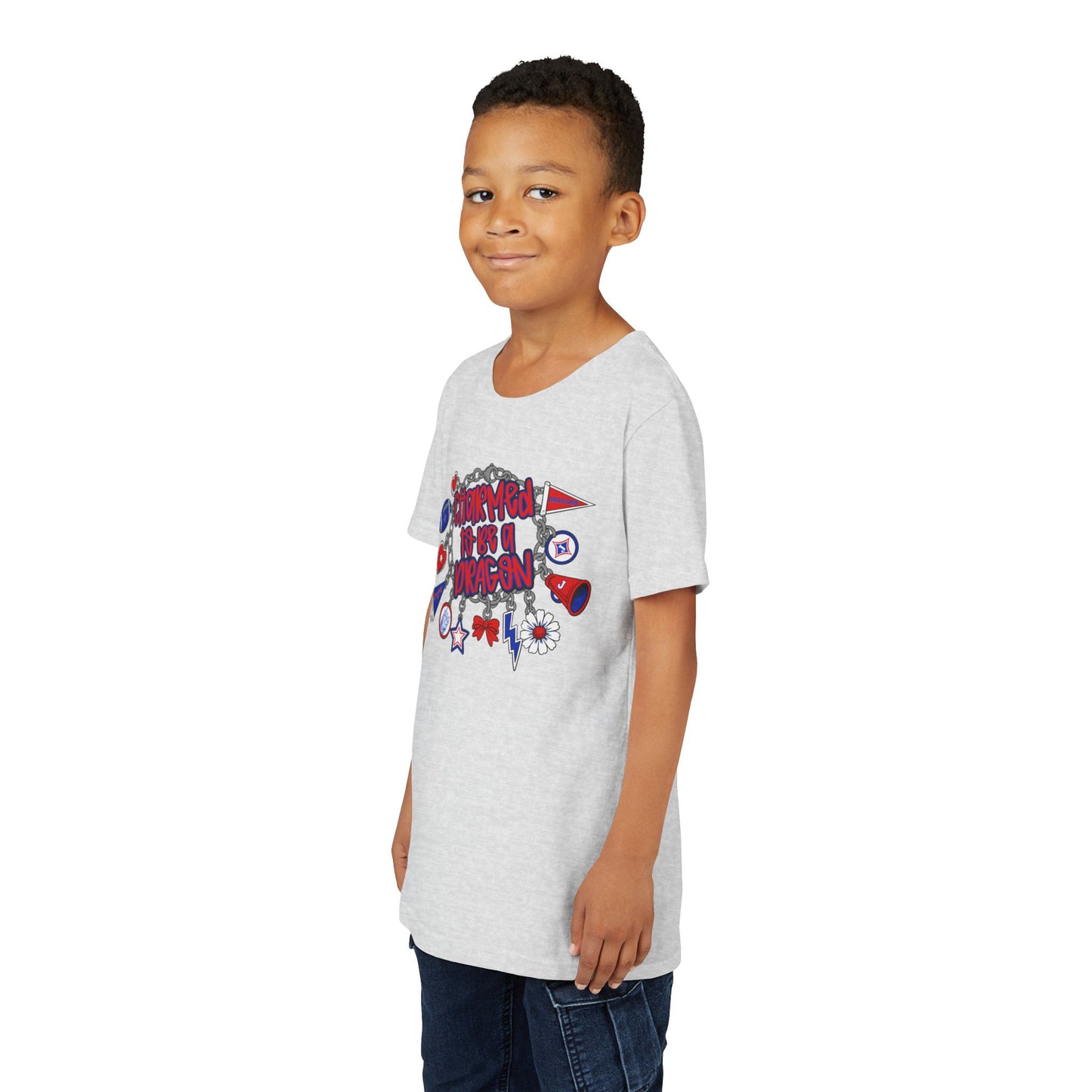 Charmed To Be A Dragon Youth Short Sleeve Tee