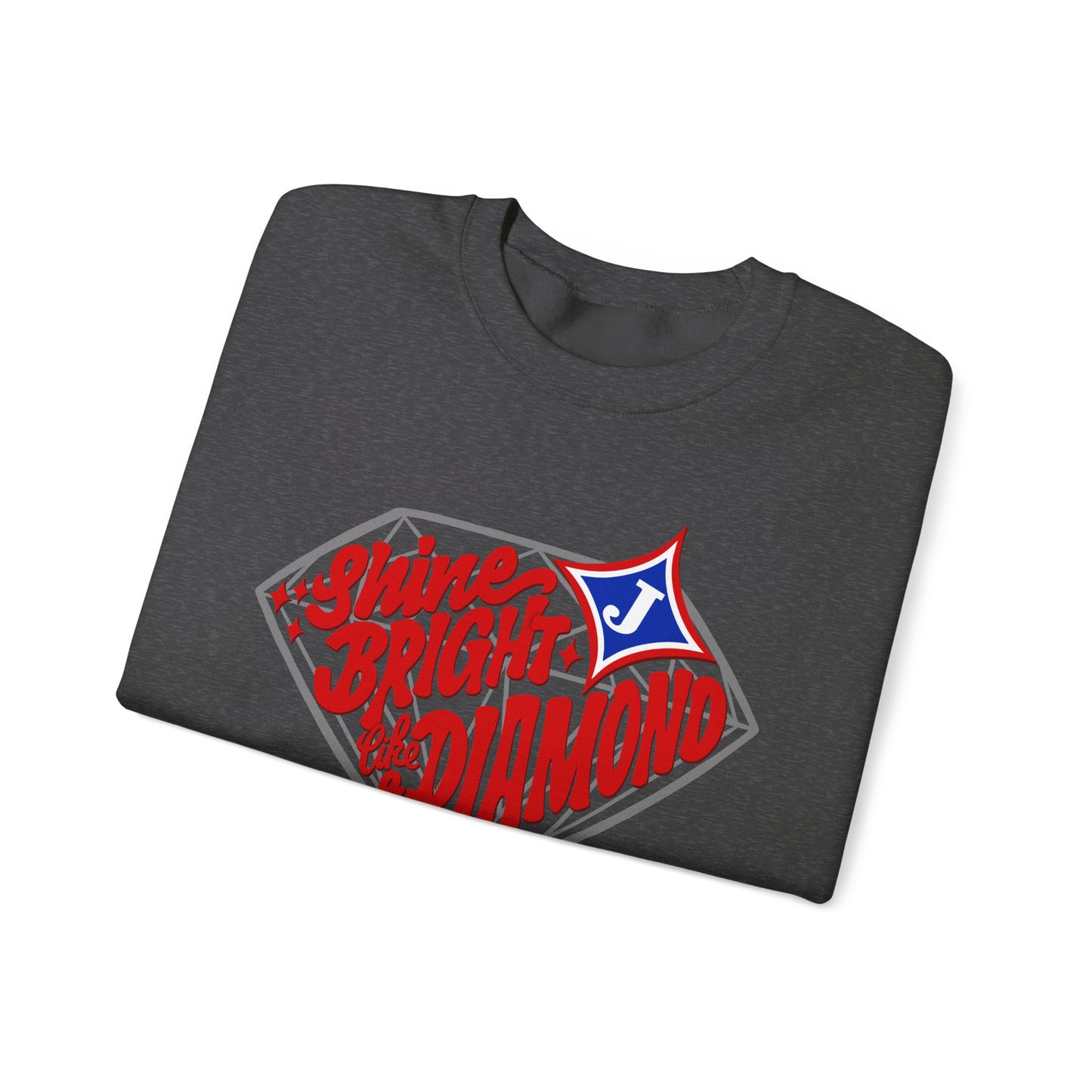 Shine Bright Like A Diamond Sweatshirt (Gildan)