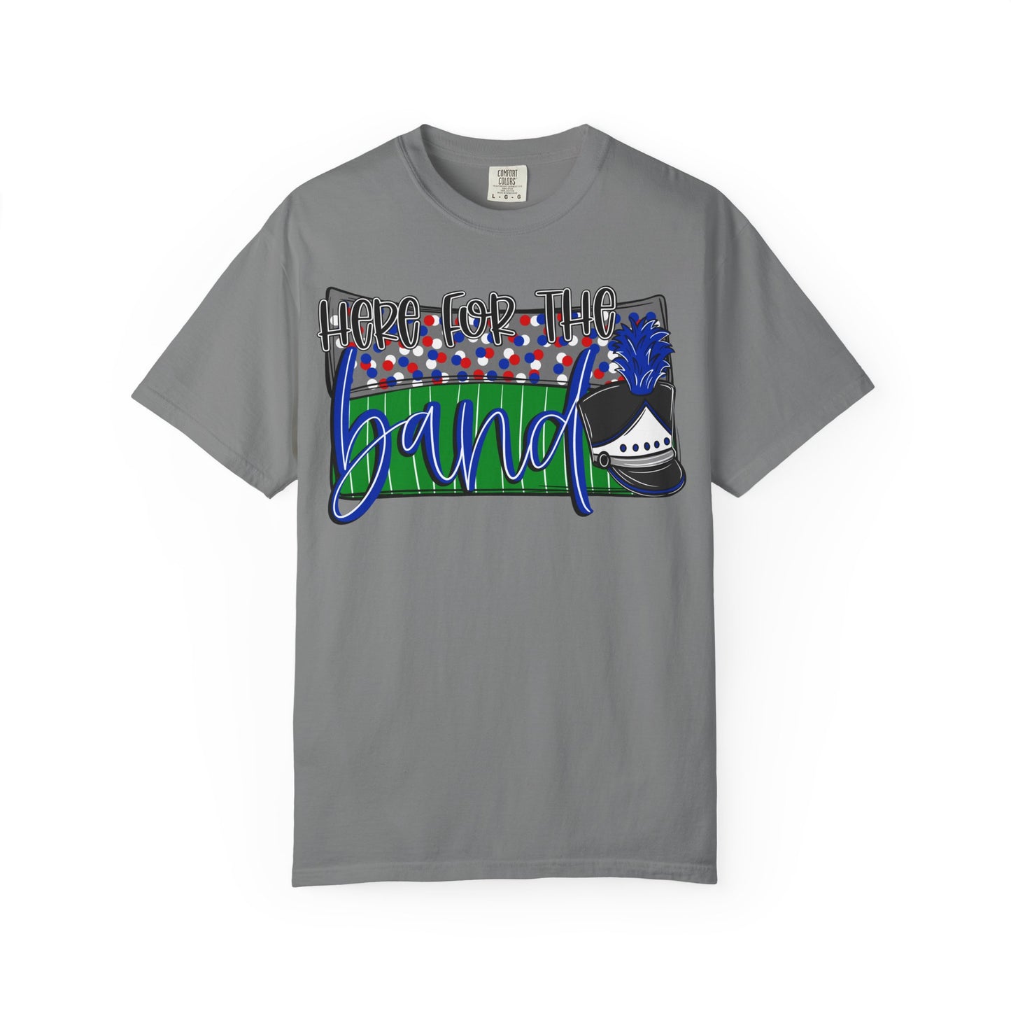 Here For The Band Short Sleeve Tee (Comfort Colors)