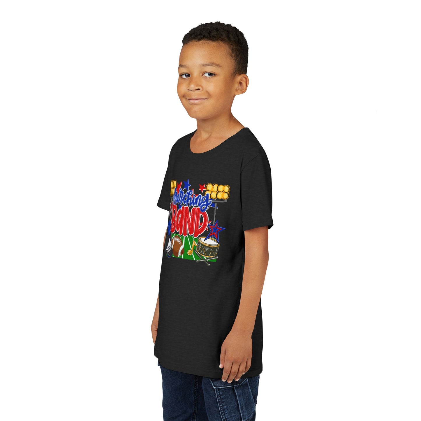 Marching Band Dragons Youth Short Sleeve Tee