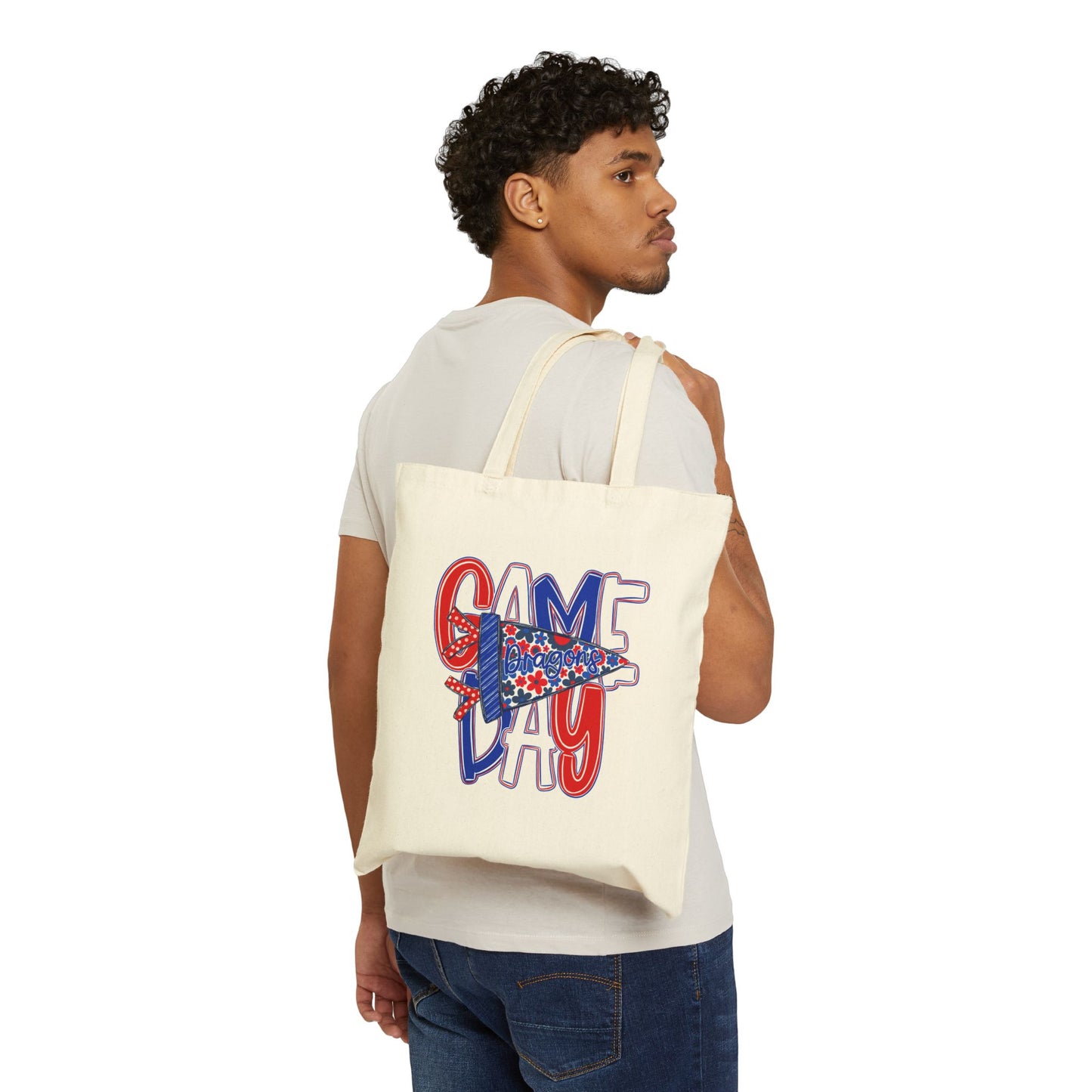 Game Day Dragons Tote Bag