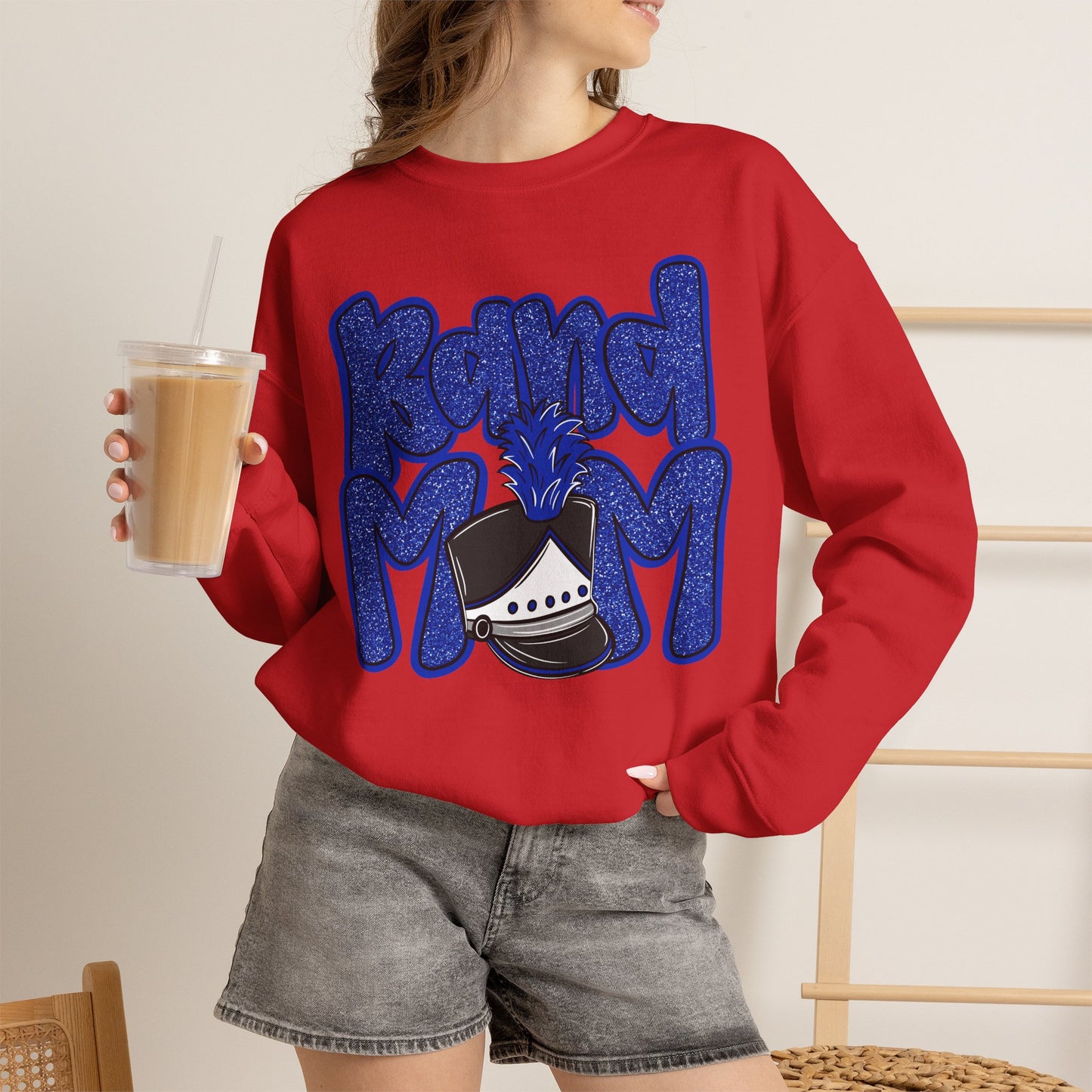Band Mom Hat Sweatshirt (Gildan)