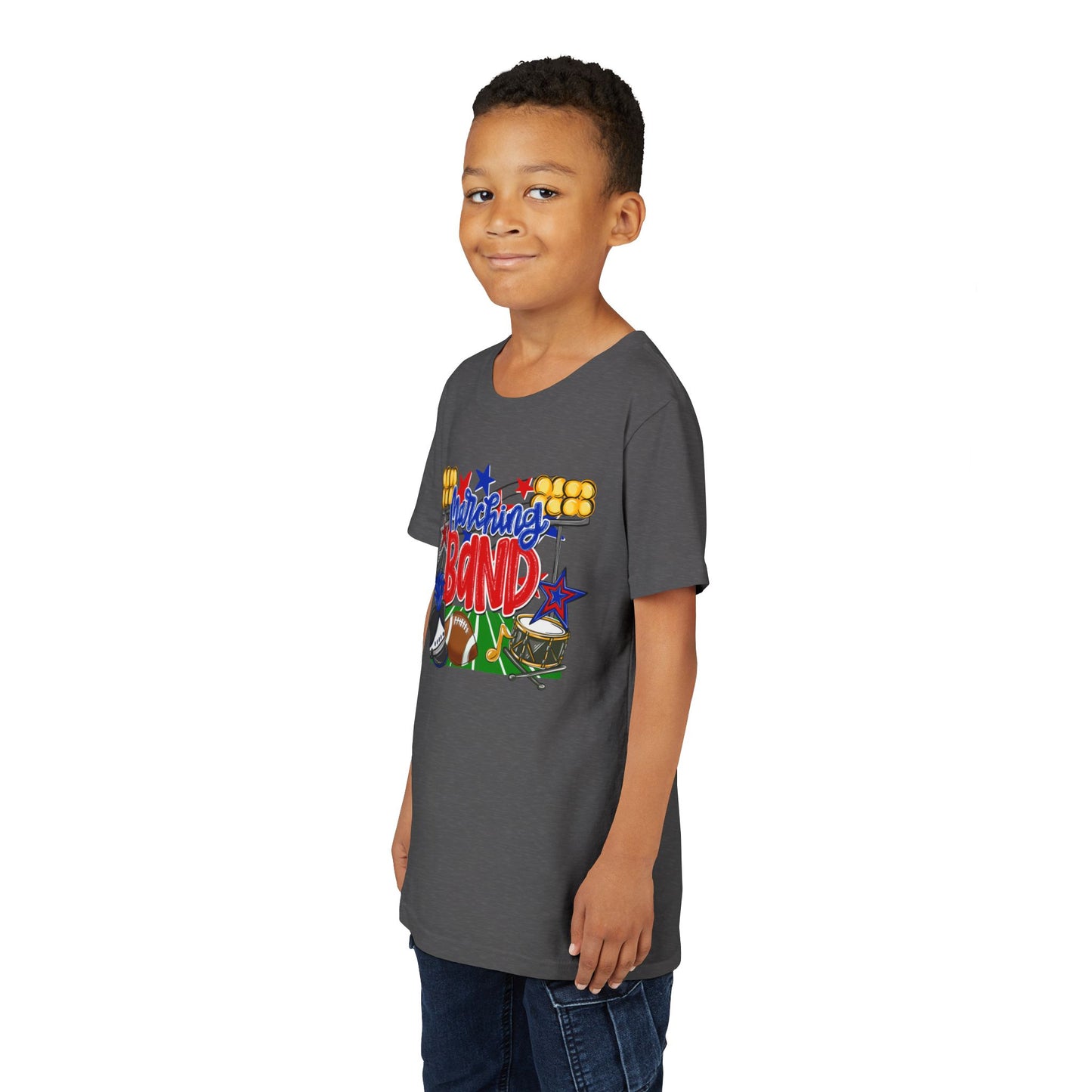 Marching Band Dragons Youth Short Sleeve Tee