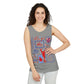 Cheer Icon Grid UnisexTank Top (Comfort Colors)