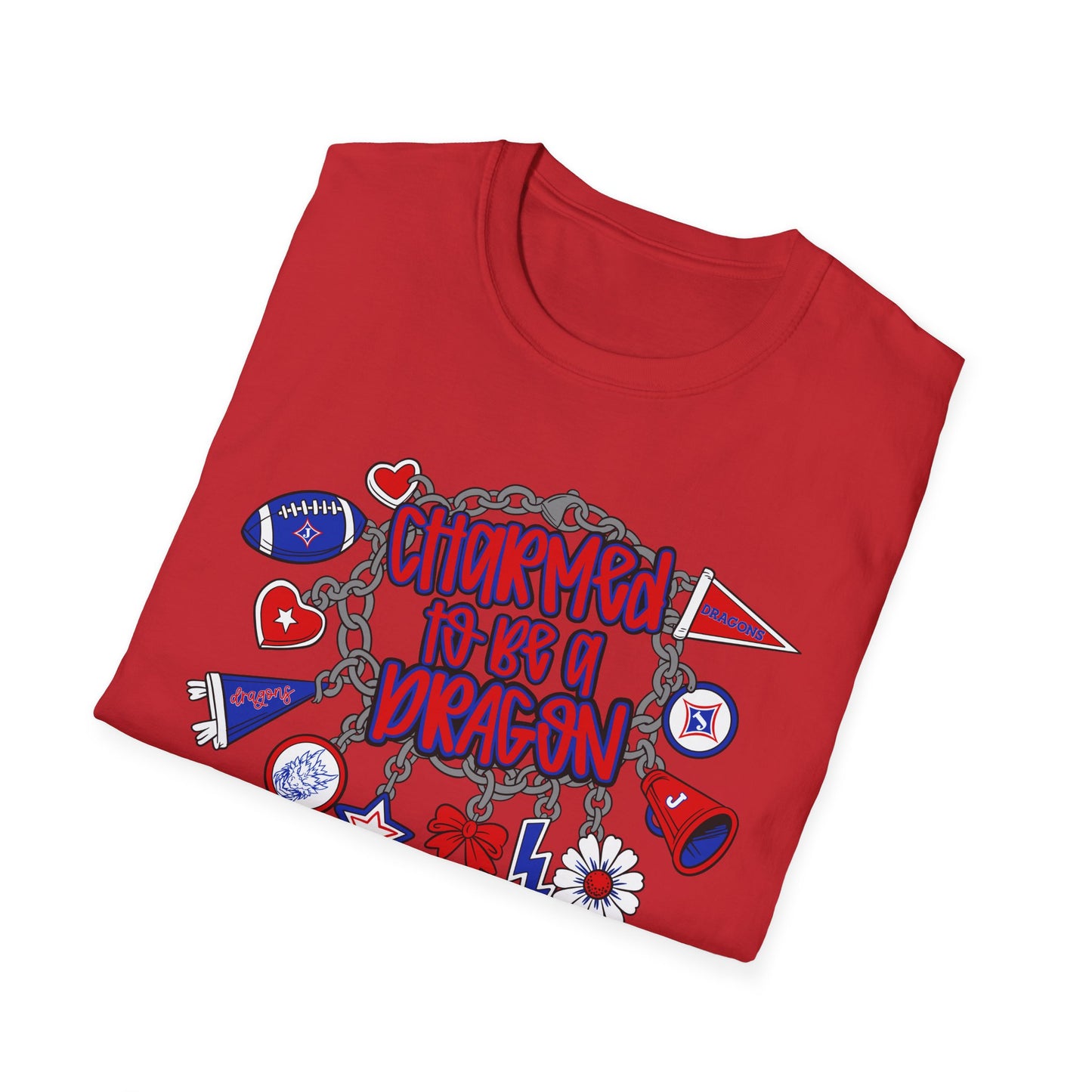 Charmed To Be A Dragon Short Sleeve Tee (Gildan)