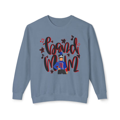 Band Mom Red Boy Sweatshirt (Comfort Colors)