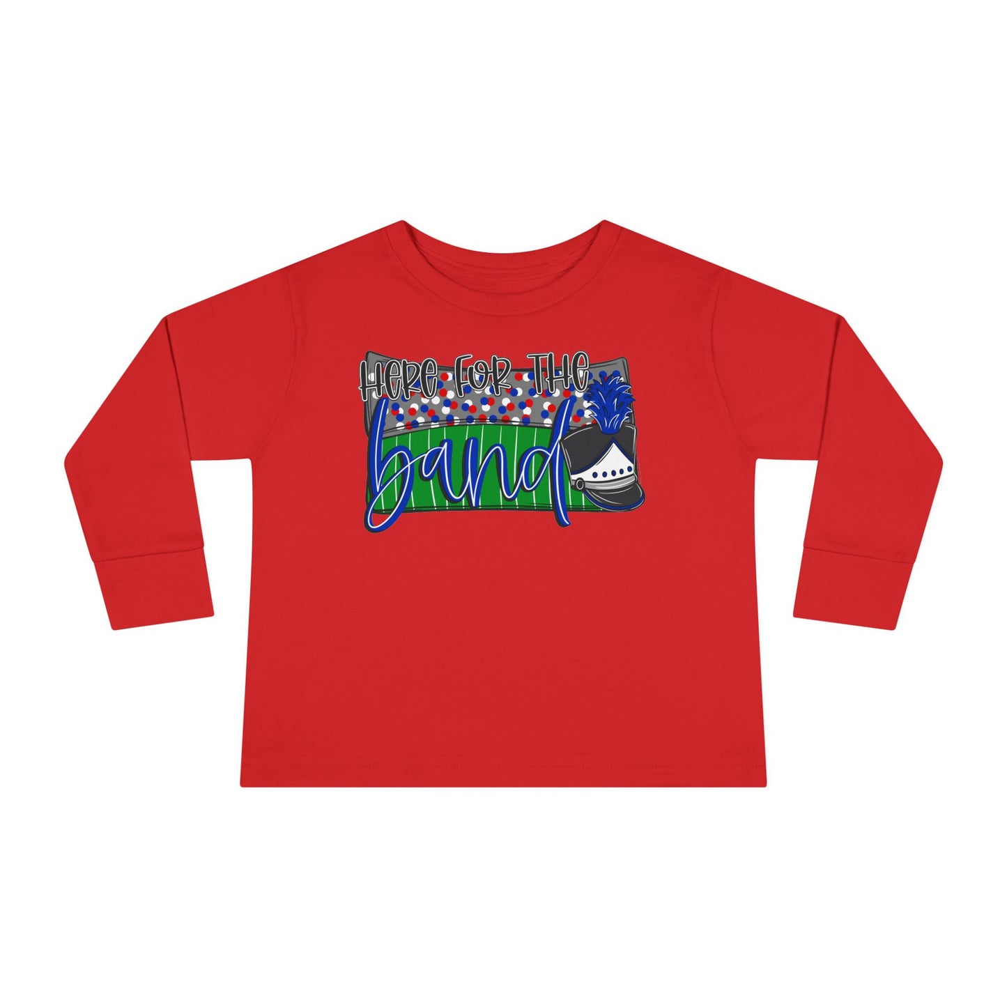 Here For The Band Toddler Long Sleeve Tee