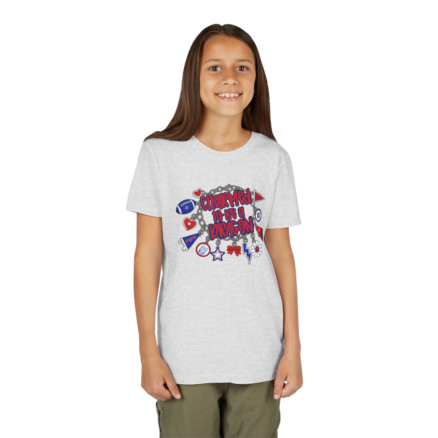 Charmed To Be A Dragon Youth Short Sleeve Tee