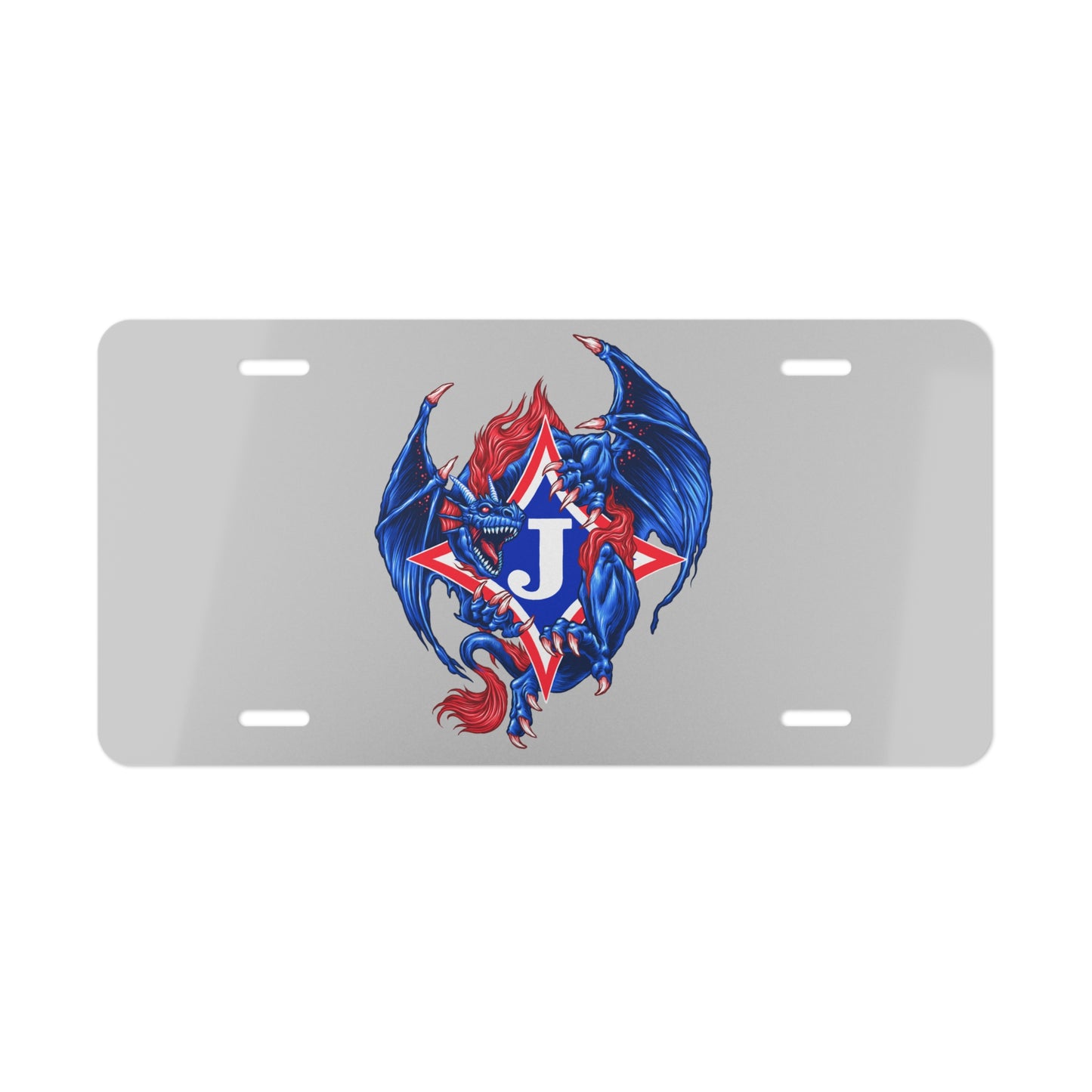 Exclusive Dragon J Vanity License Plate