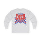 Jefferson Cheer Long Sleeve Tee (Gildan)