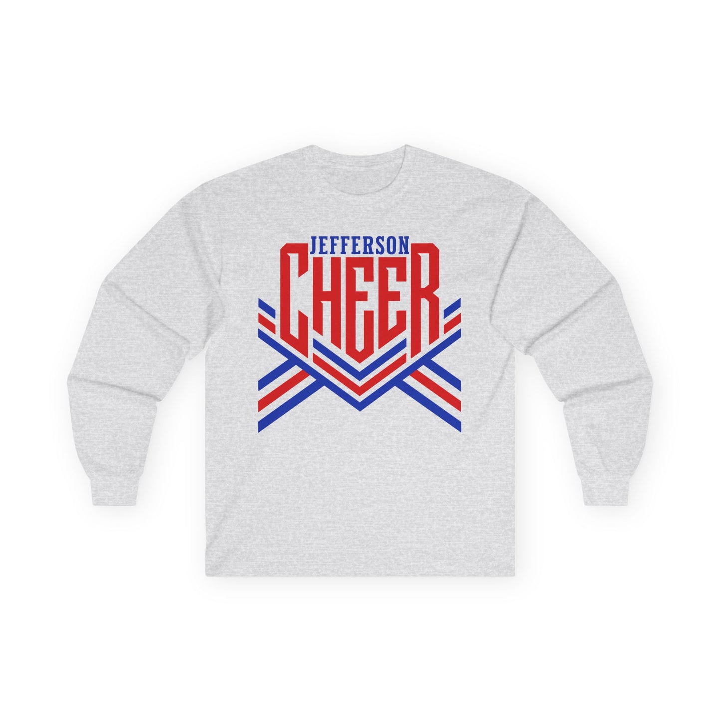 Jefferson Cheer Long Sleeve Tee (Gildan)