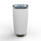 Jefferson J Diamond Engraved Monogram 20oz Tumbler