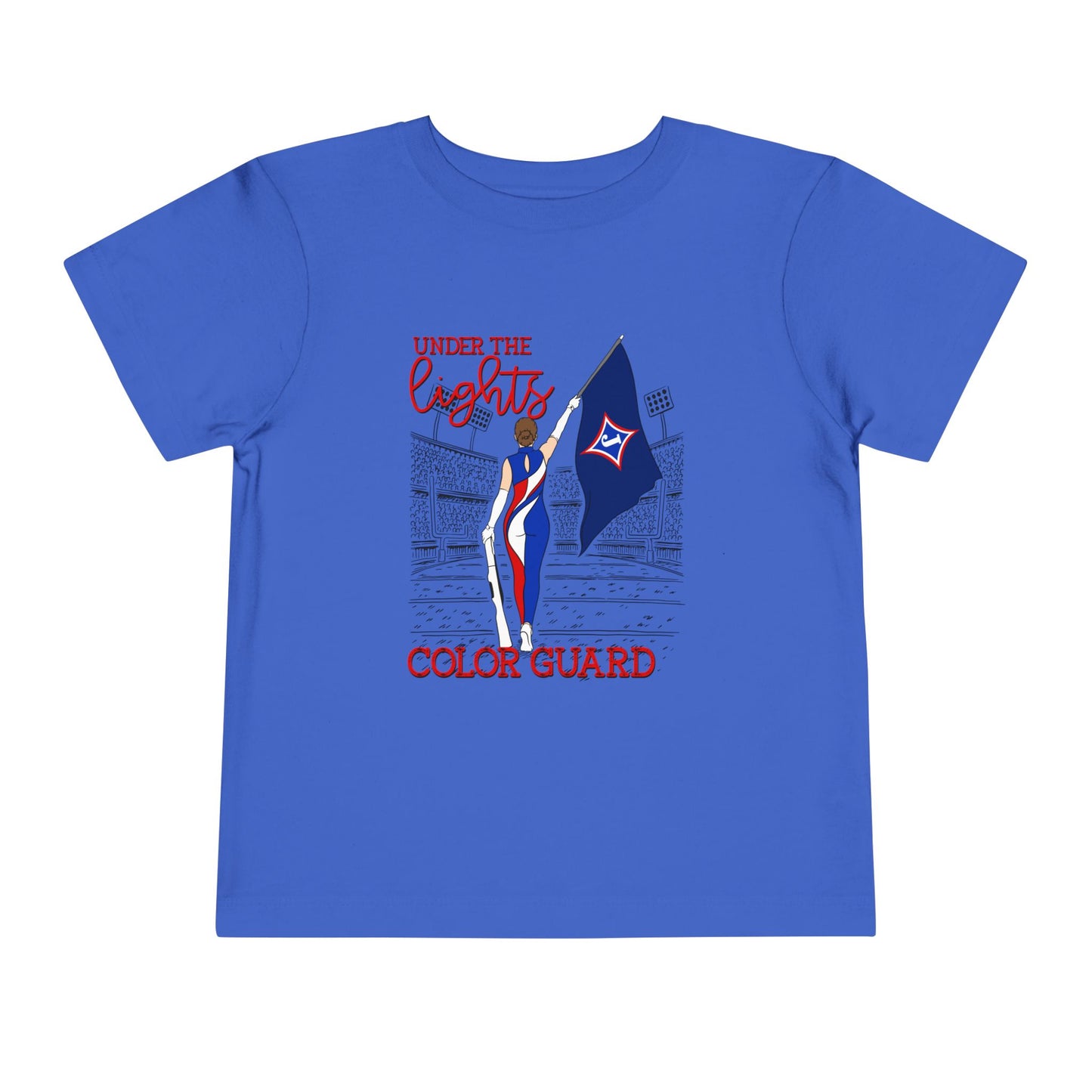 Under The Lights Color Guard Toddler Short Sleeve Tee