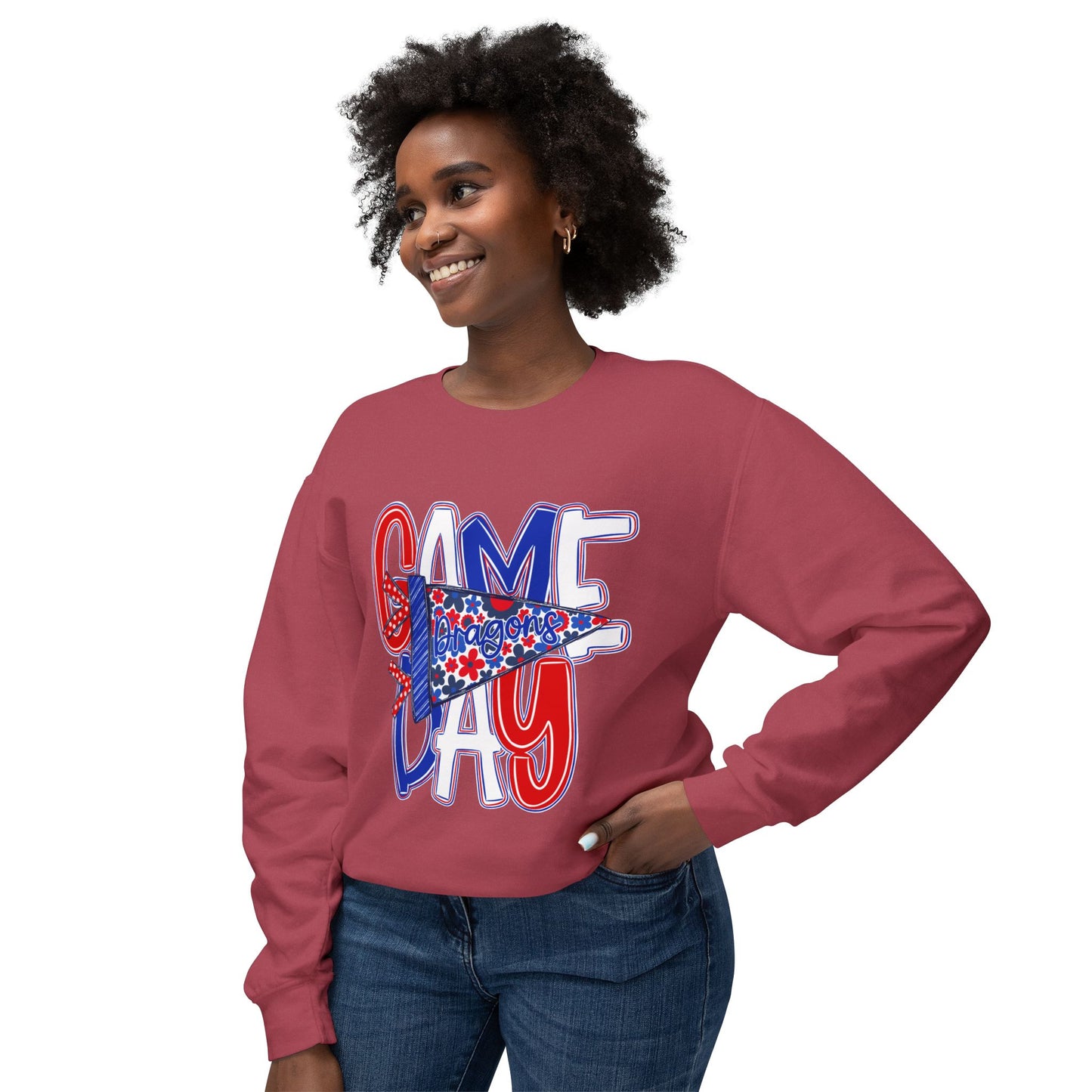 Game Day Dragons Sweatshirt (Comfort Colors)