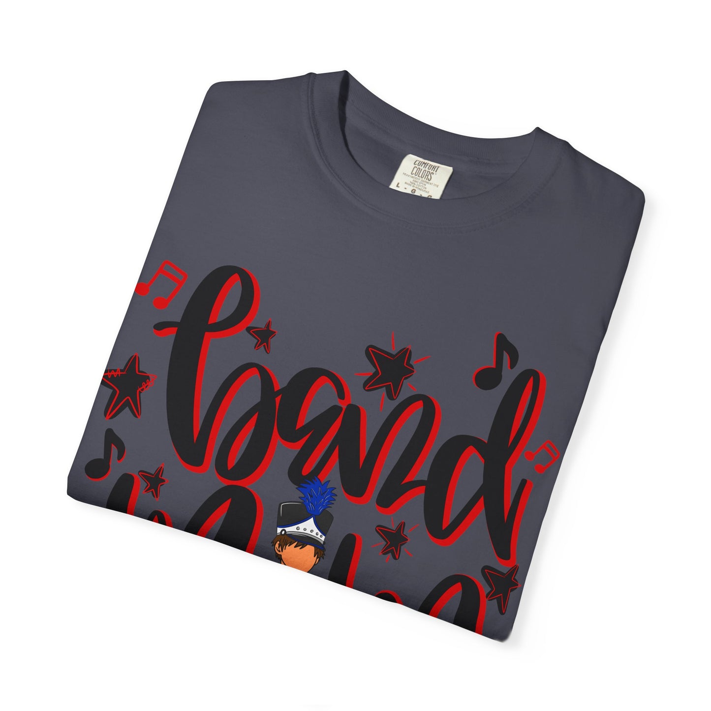 Band Mom Red Boy Short Sleeve Tee (Comfort Colors)