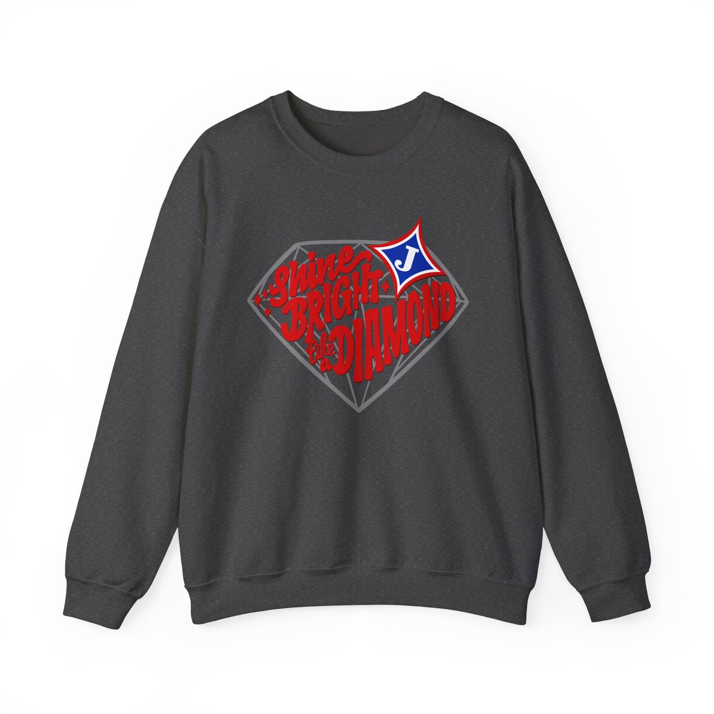 Shine Bright Like A Diamond Sweatshirt (Gildan)