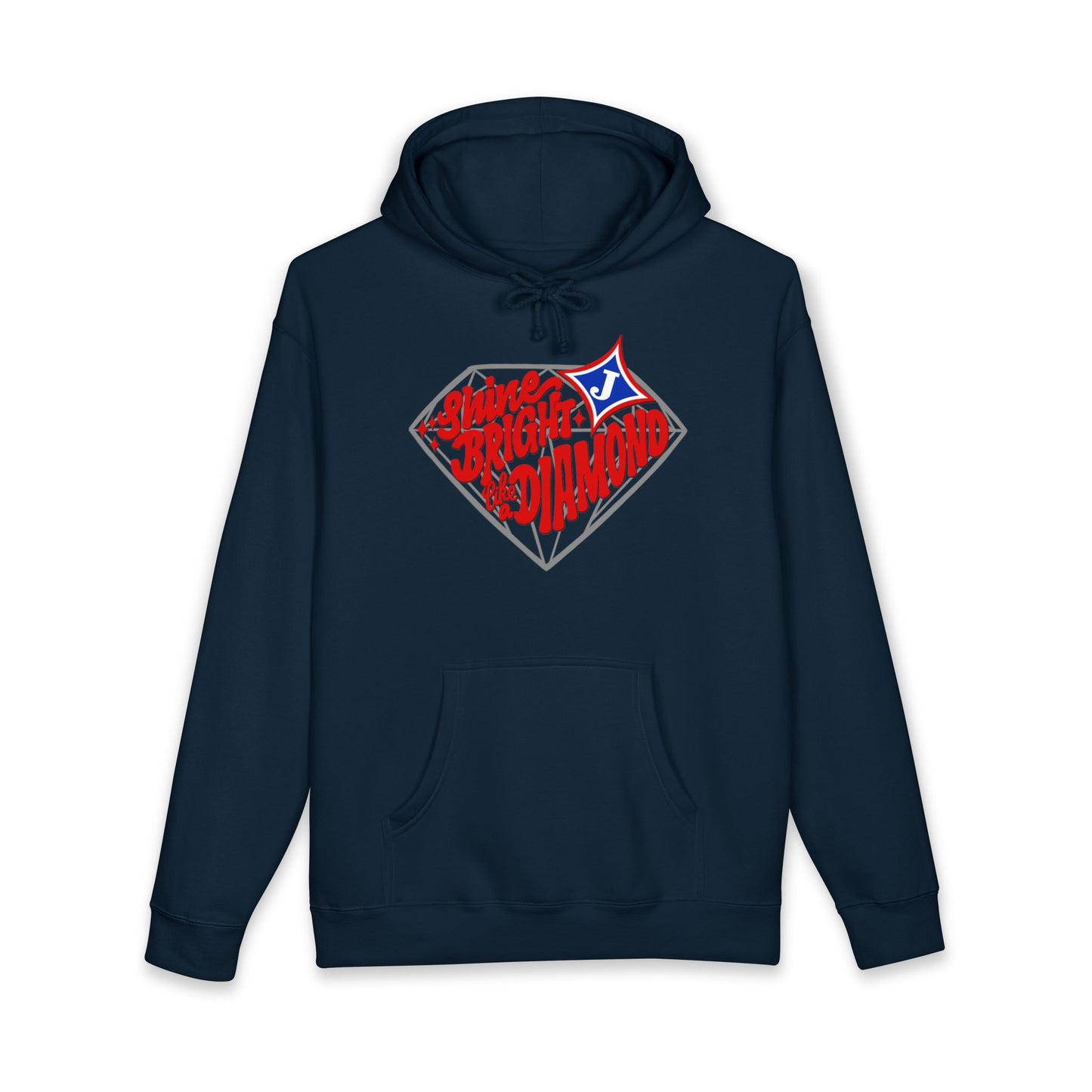 Shine Bright Like A Diamond Hoodie (Independent Trading Co)