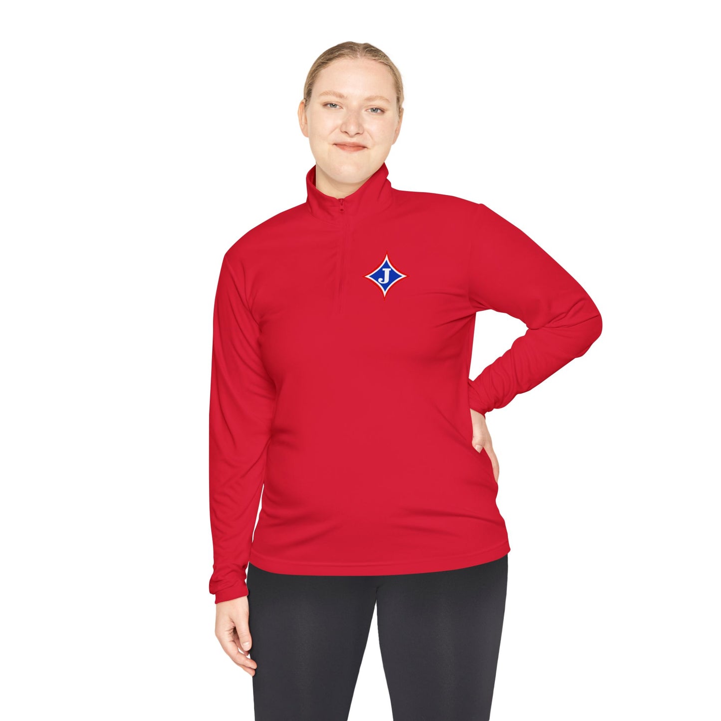 Jefferson J Diamond Quarter-Zip Pullover
