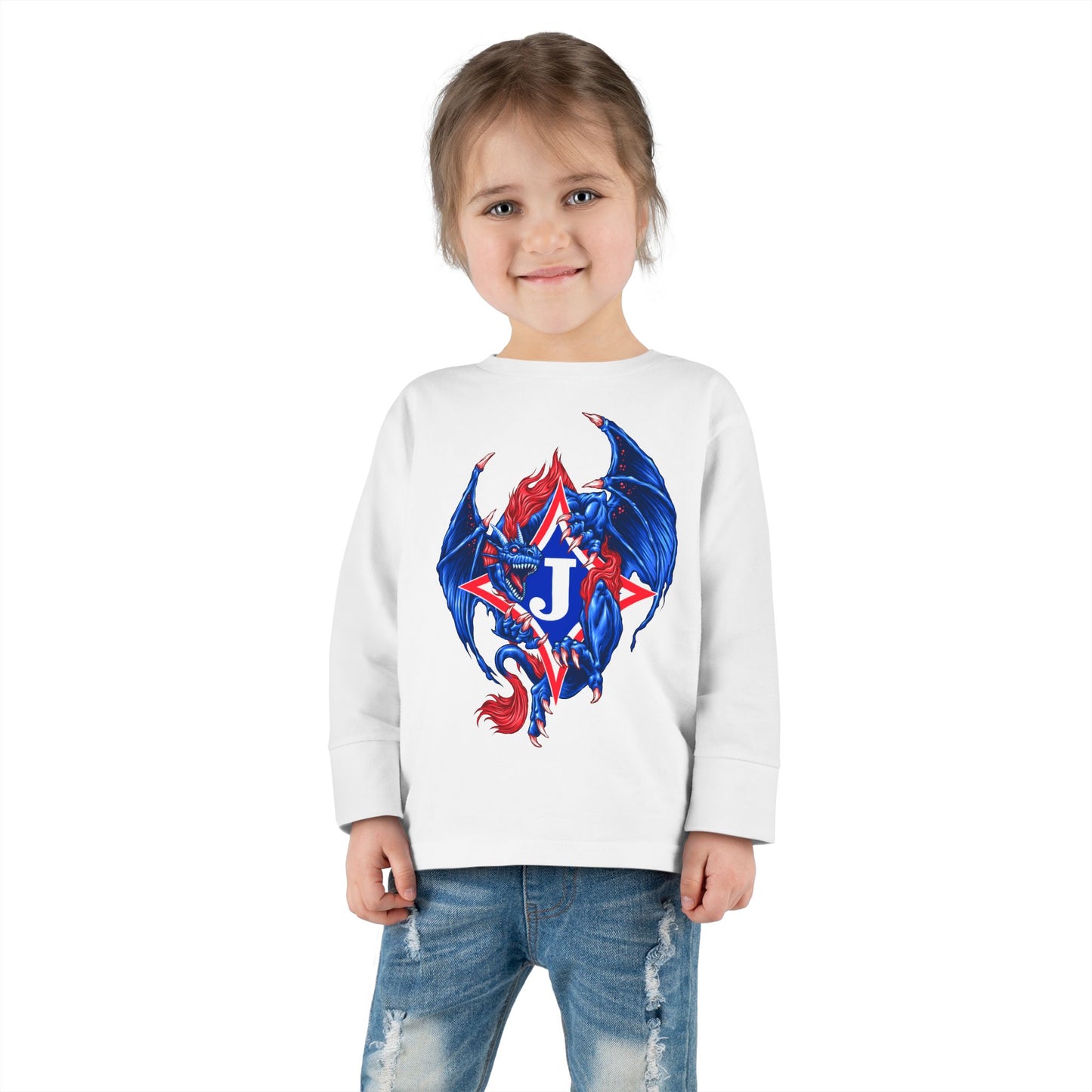 Exclusive Dragon J Toddler Long Sleeve Tee