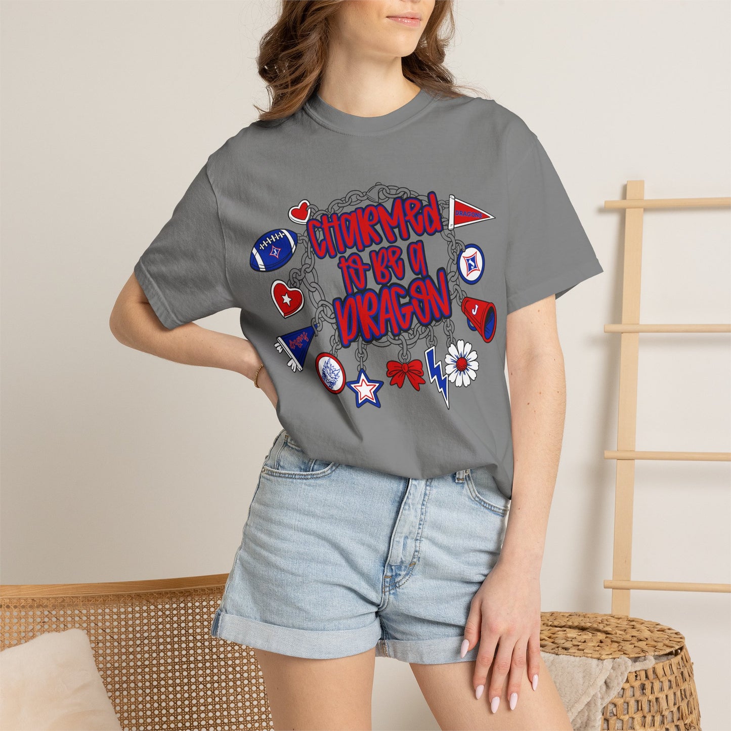 Charmed To Be A Dragon Short Sleeve Tee (Comfort Colors)