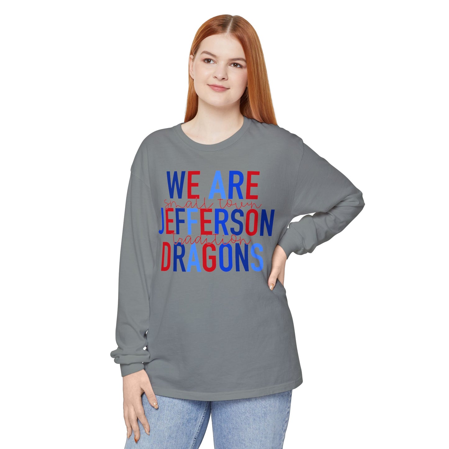 We Are Jefferson Long Sleeve Tee (Comfort Colors)