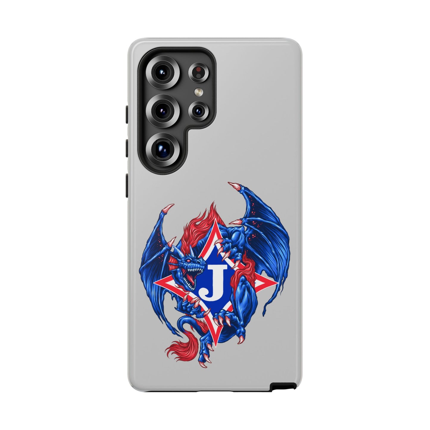 Exclusive Dragon J Personalized Tough Phone Case (Add Your Name)