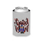 Band Mom Red Girl Can Cooler