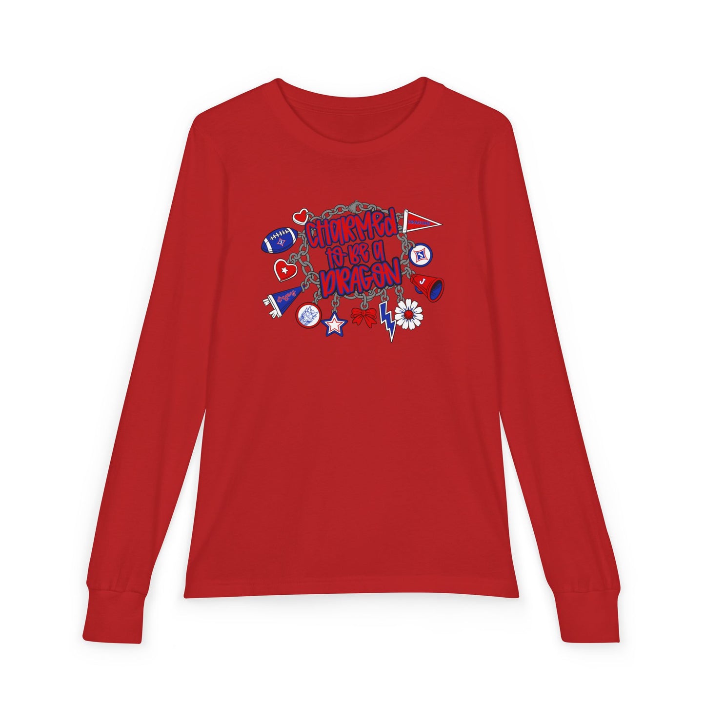 Charmed To Be A Dragon Youth Long Sleeve Tee