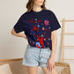 Cheer Icon Grid Short Sleeve Tee (Comfort Colors)