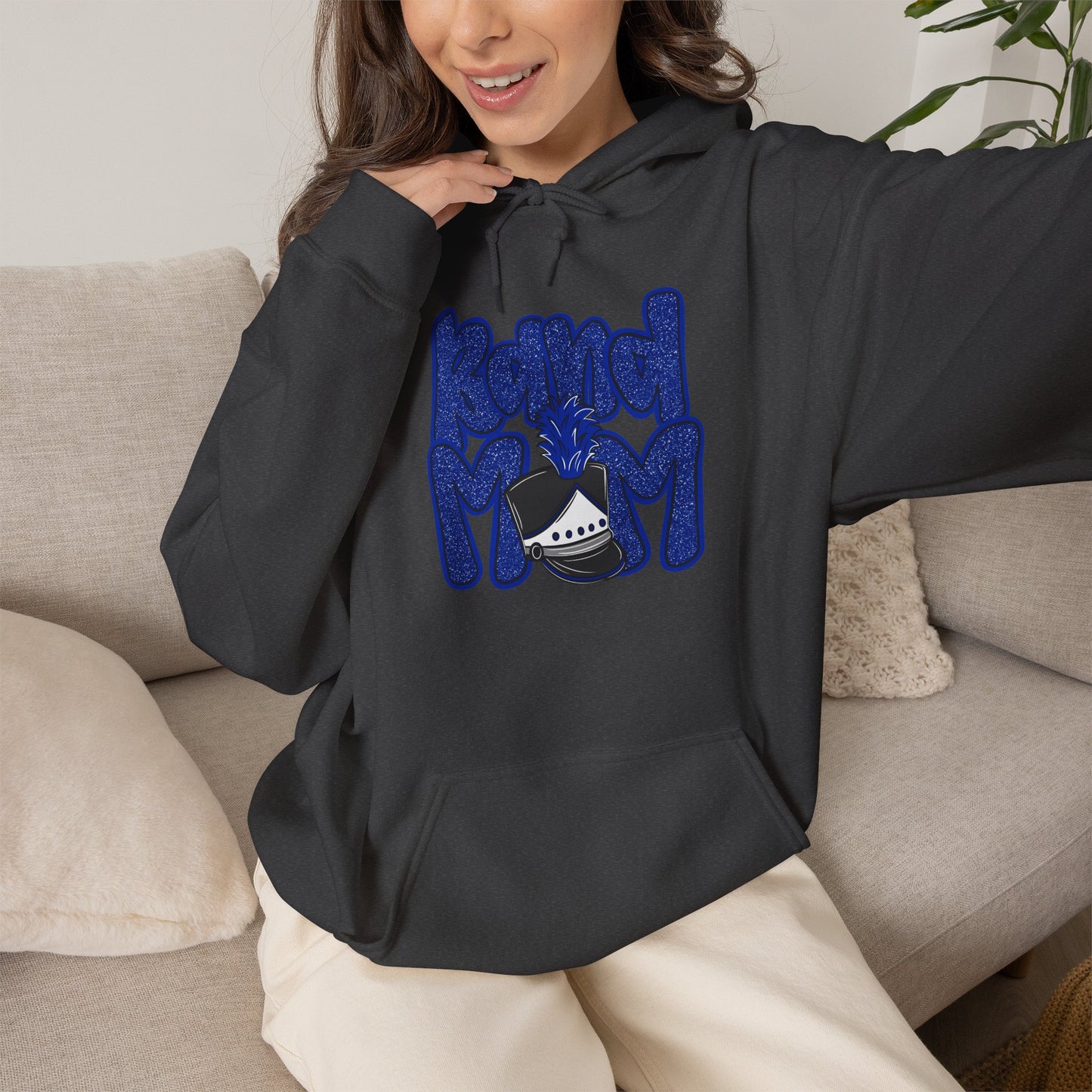 Band Mom Hat Unisex Hoodie (Gildan)