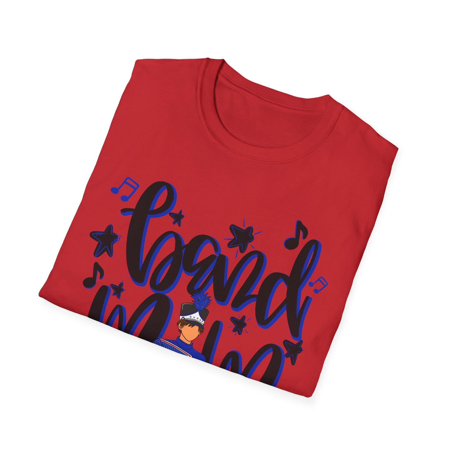 Band Mom Blue Boy Short Sleeve Tee (Gildan)