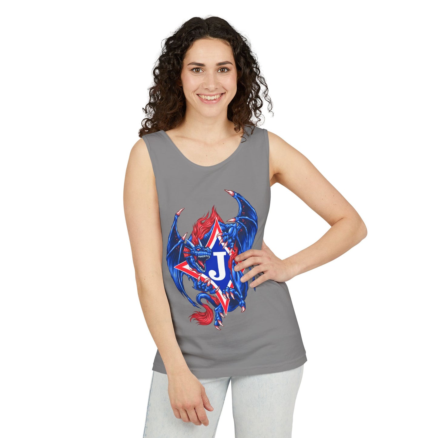 Exclusive Dragon J UnisexTank Top (Comfort Colors)