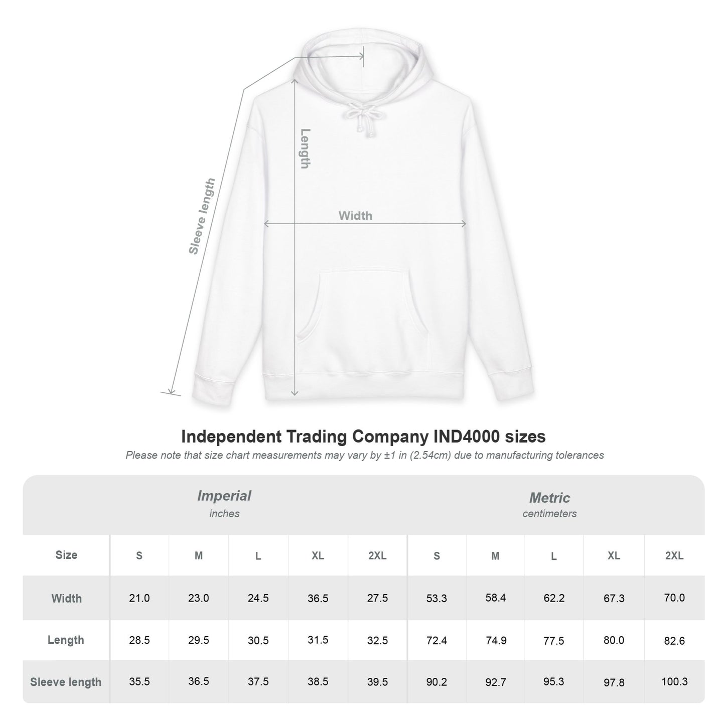 Jefferson Cheer Hoodie (Independent Trading Co)