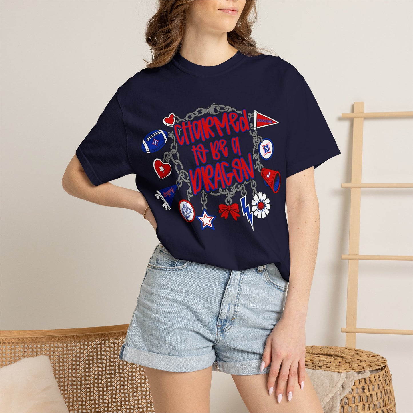Charmed To Be A Dragon Short Sleeve Tee (Comfort Colors)