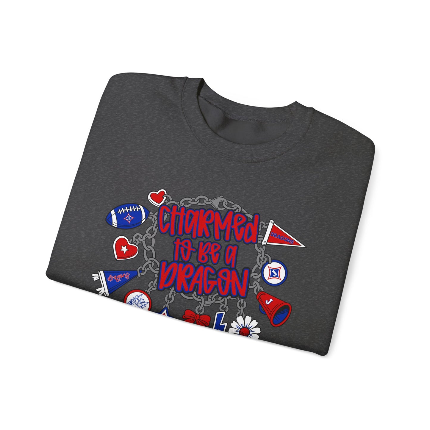 Charmed To Be A Dragon Sweatshirt (Gildan)