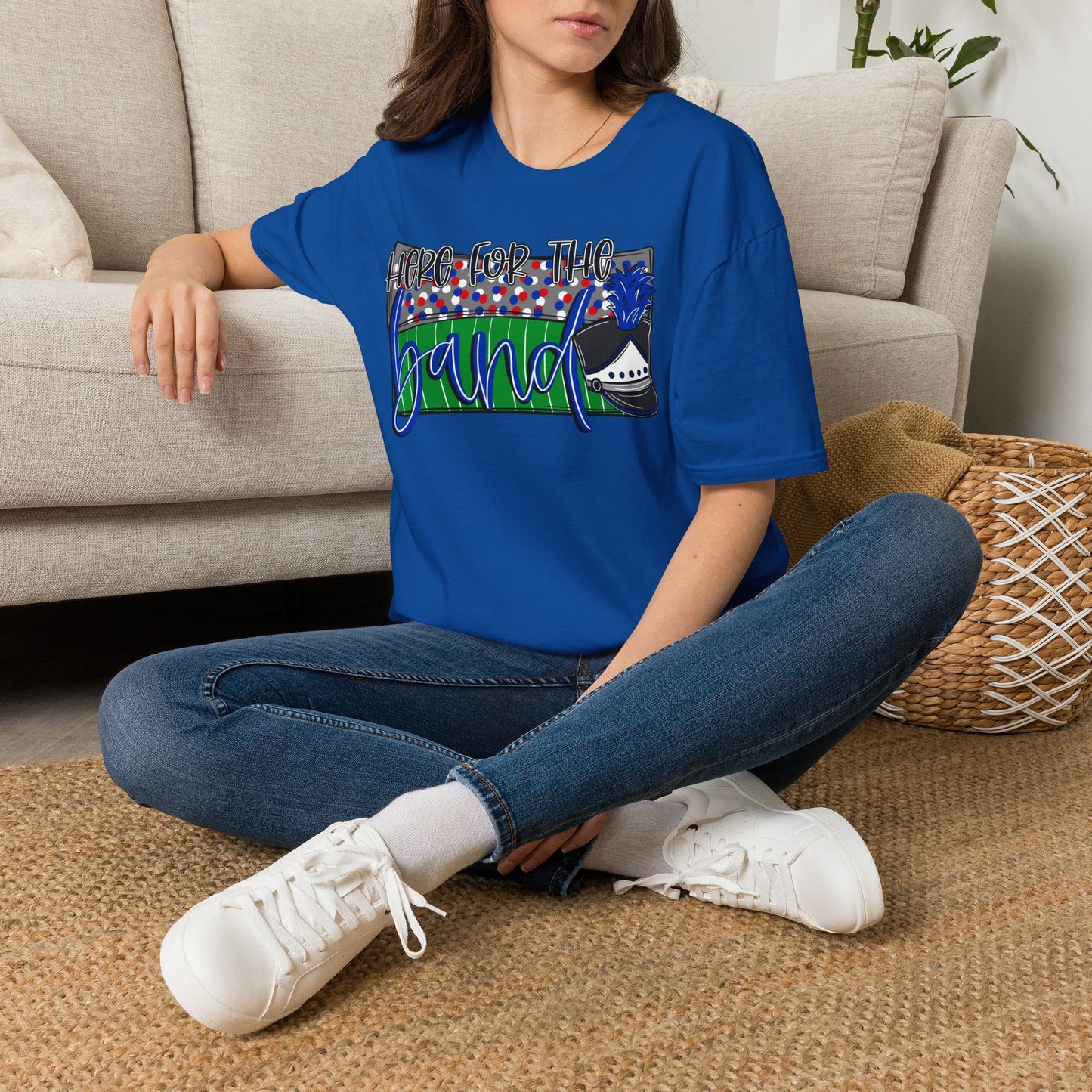 Here For The Band Short Sleeve Tee (Gildan)