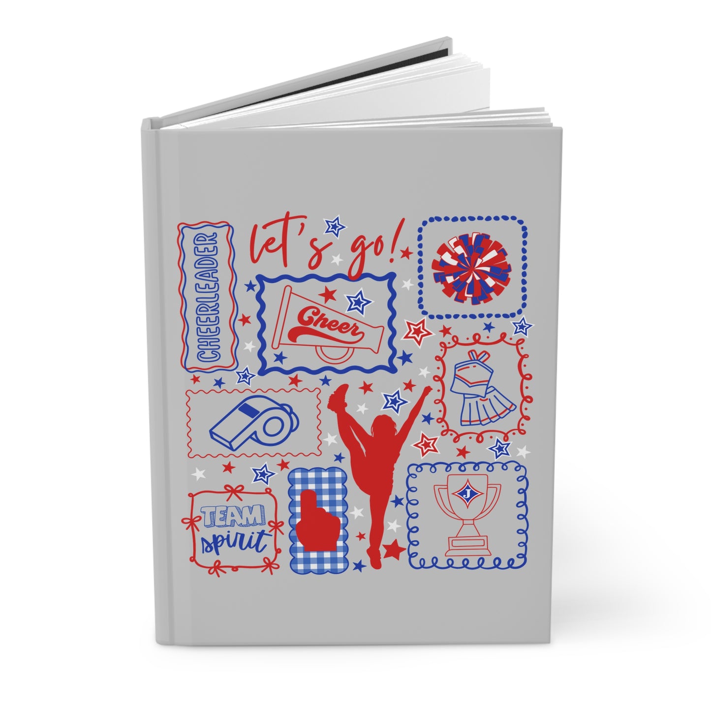 Cheer Icon Grid Hardcover Journal