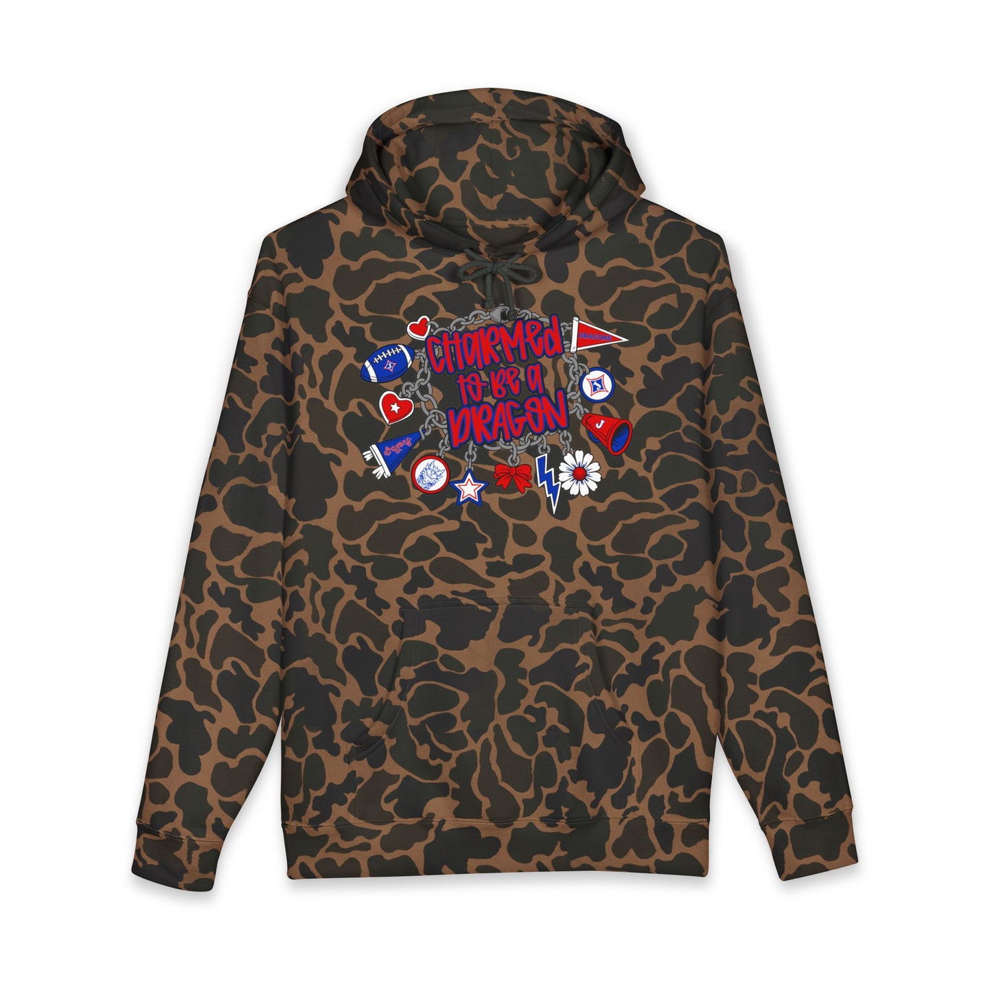 Charmed To Be A Dragon Hoodie (Independent Trading Co)