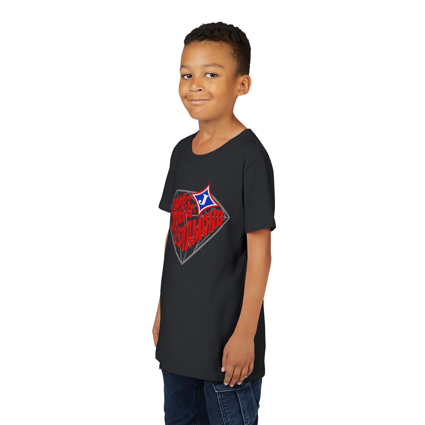 Shine Bright Like A Diamond Youth Short Sleeve Tee