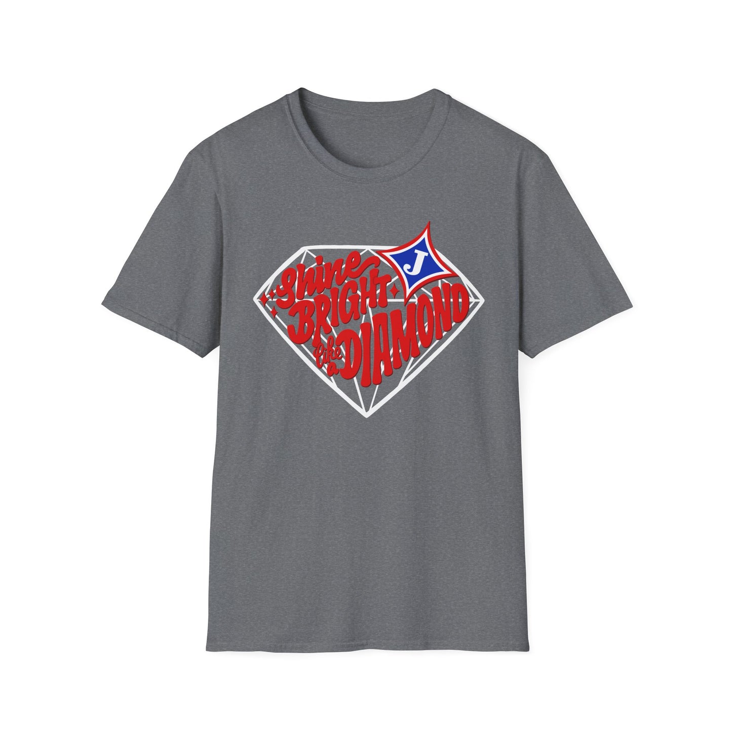 Shine Bright Like A Diamond Short Sleeve Tee (Gildan)