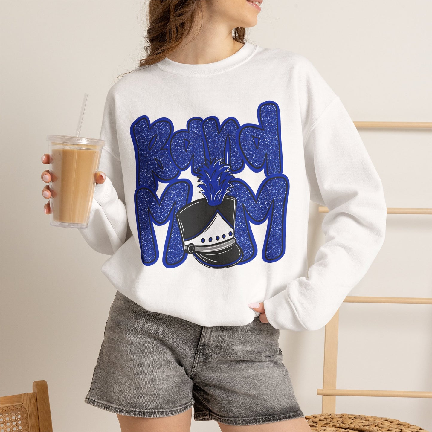 Band Mom Hat Sweatshirt (Gildan)