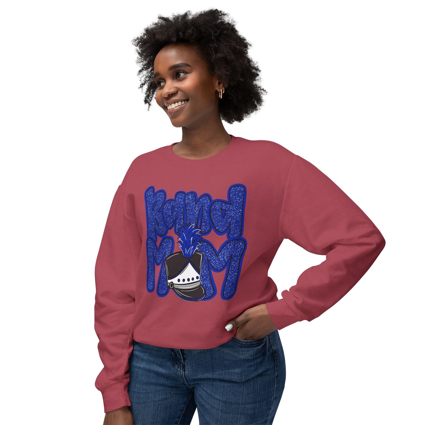 Band Mom Hat Sweatshirt (Comfort Colors)
