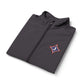 Jefferson J Diamond Embroidered Nautical Compass Soft Shell Vest — Men's Lightweight Windproof Vest